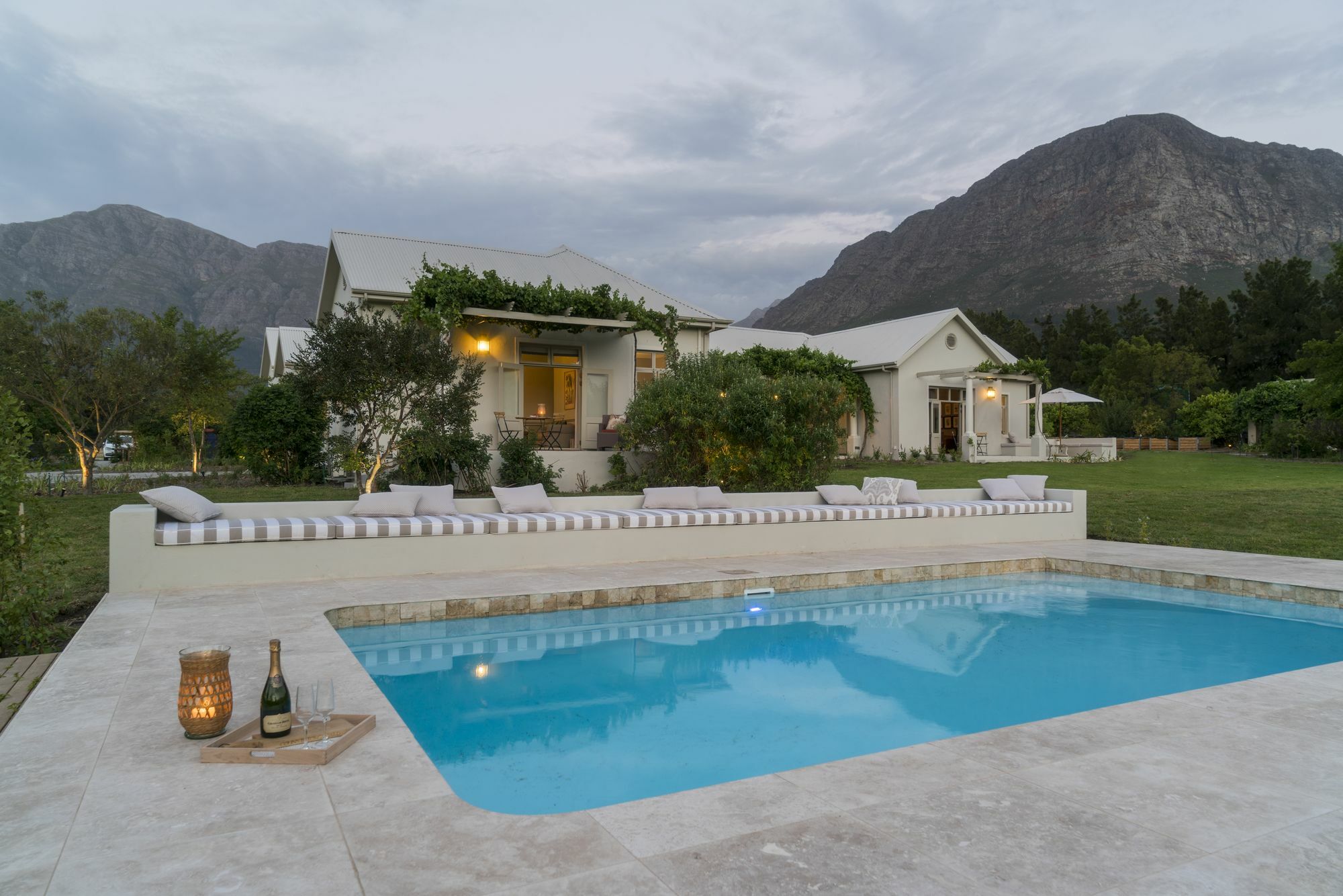 Cape Vue Country House Hotel Franschhoek Eksteriør billede